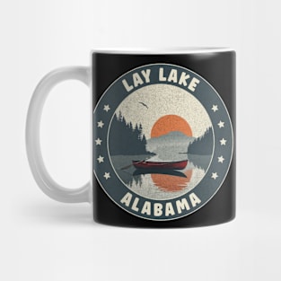 Lay Lake Alabama Sunset Mug